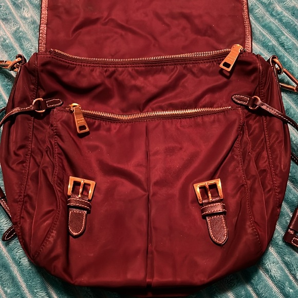 Prada RARE FIND Bordeaux Large Crossbody - Picture 4 of 13